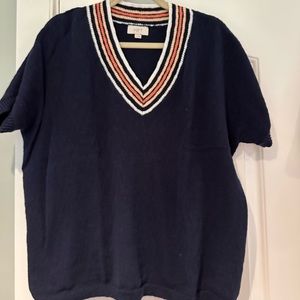 LOFT Ann Taylor short sleeve tunic sweater size M